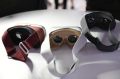 Google Inc. Daydream View virtual reality (VR) headsets sit on display during a product launch event in San Francisco, ...