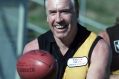 Tigers' team-of-the-century centreman Billy Barrot at a Punt Road reunion in 2007.