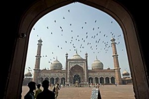 The Jama Masjid Great Mosque.