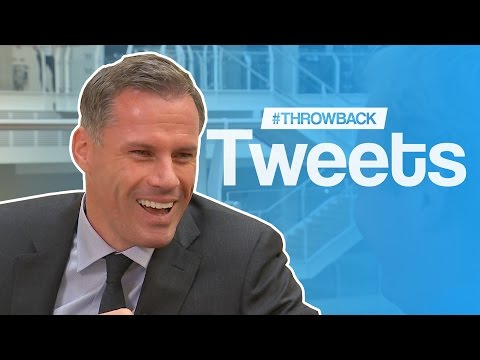 Carragher reacts to the return of Gary Neville! #ThrowbackTweets