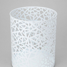 Geo Cutout Trash Can - Urban Outfitters - Wastebaskets