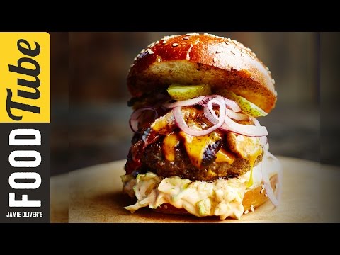 The Ultimate Beef Burger | Jamie’s Comfort Food | Jamie Oliver & DJ BBQ