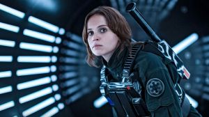 Felicity Jones as Jyn Erso in Rogue One.