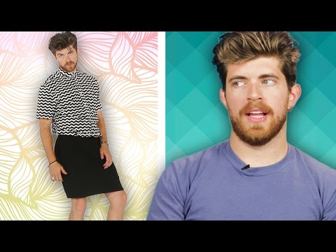 Men Wear Skirts For A Week