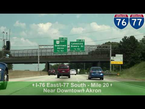 I-77 South: Akron, OH