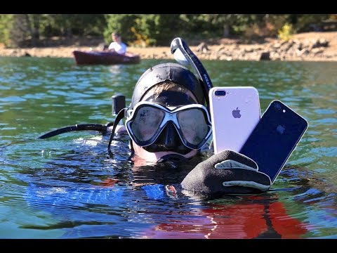 Scuba Diving With iPhone 7! How Deep Without a Case?