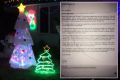 A Kwinana resident has complained to their local council about a 'noisy' Christmas lights display.