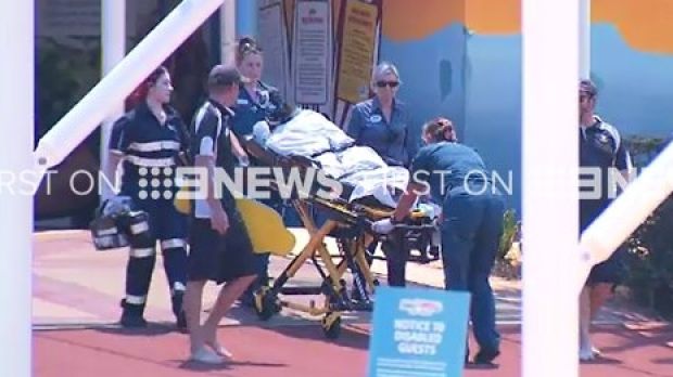 A teenager has suffered suspected spinal injuries at Wet'n'Wild at the Gold Coast.