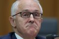 Prime Minister Malcolm Turnbull during the COAG press conference at Parliament House.