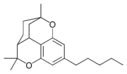 Chemical structure of cannabicitran.