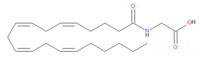 N-arachidonoyl glycine structure.png