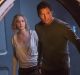 Chris Pratt and Jennifer Lawrence in <i>Passengers</i>.