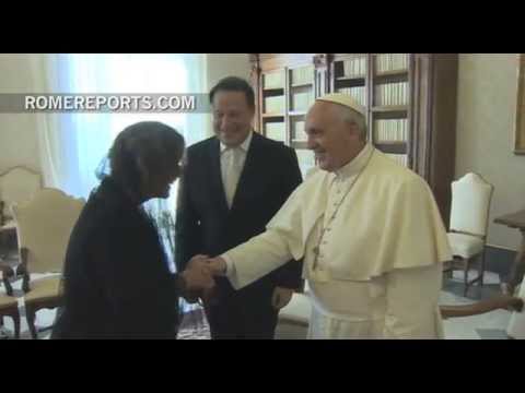 Pope Francis meets with President of Panama, Juan Carlos Varela | Pope