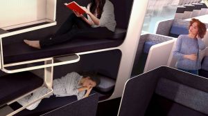 The concept could allow for radical new designs including sleeping compartments.