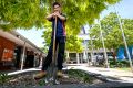 Saad Al-Kassab, from Syrian refugee to gardening job to dux. 