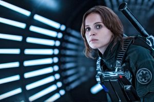 Felicity Jones as Jyn Erso in Rogue One.