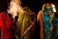 A wedding procession in Delhi.