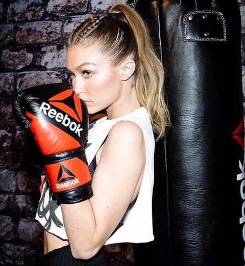 "Screaming into pillows is good." - @gigihadid on how she handles nerves, anxiety and social media hate. See what else she revealed at @reebok's event at WWD.com.