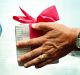 Studies suggest some people are happier giving gifts or treats than they are receiving them.