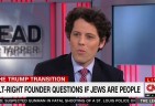 CNN’s Chyron wonders if Jews are People, inspired by Trumpist Neofascism