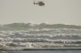 Westpac Auckland Rescue Helicopter helped with the search for the missing Piha swimmer in heavy seas