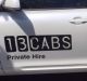 One of the private-hire taxis linked to 13CABS.