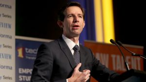 Education Minister Simon Birmingham said there was growing evidence that the Teach For Australia program is making a ...