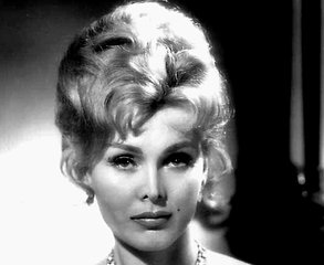 Publicity photo of Zsa Zsa Gabor, 1959.