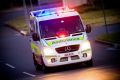 Paramedics were allegedly attacked in two separate incidents overnight.