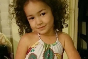 Elsie, 3, was found with a cord around her throat. 