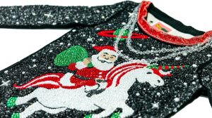 The "world's most expensive ugly Christmas sweater".