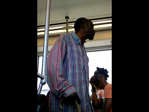 Blind Man Sings In Train ( Los Angeles)