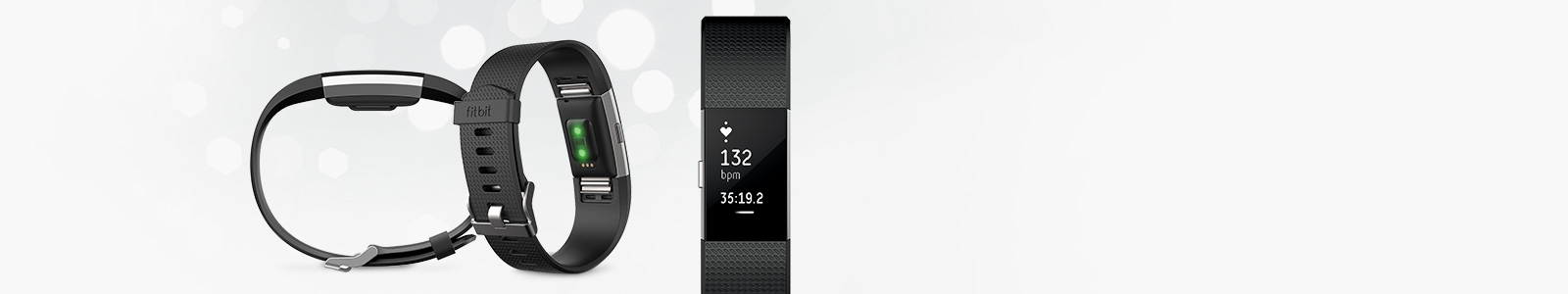 Black Fitness Tracker for Wrist