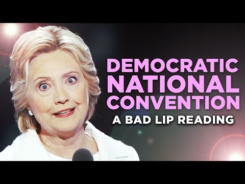 "DEMOCRATIC NATIONAL CONVENTION" — A Bad Lip Reading