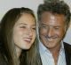 Actor Dustin Hoffman, second from right, shares a laugh with his two daughters, Rebecca and Alexandra, and his wife, ...