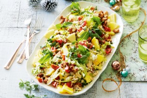 Pineapple rice salad