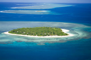 Tavarua, the remote island in the South Pacific, where Finnegan was among only a handful of people to have surfed