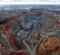 The township of Kalgoorlie, left, stands next to the Fimiston Open Pit mine, known as the Super Pit.