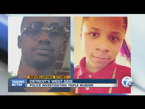 Three people killed in shooting on Detroit's west side