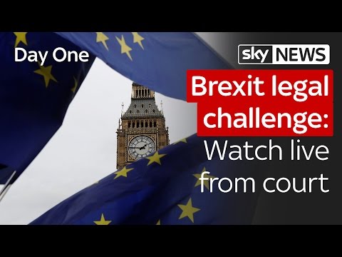 Brexit legal challenge: Watch live from court