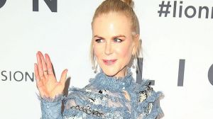 Nicole Kidman on the red carpet of the Australian premiere of <i>Lion</i>.