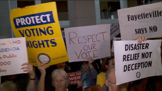 Nc protest signs