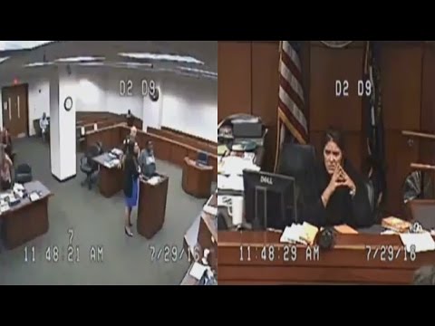 Judge Outraged As Defendant Comes To Court Naked From The Waist Down