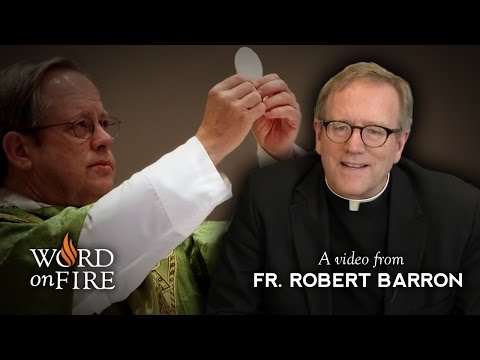 Bishop Barron on the Real Presence of Christ in the Eucharist