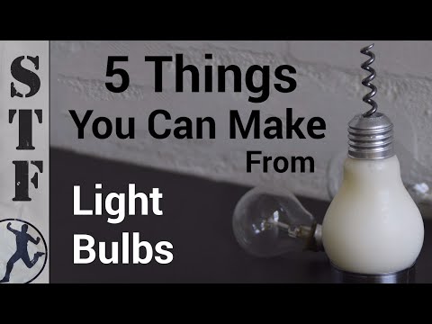 5 Things You Can Make From Light Bulbs