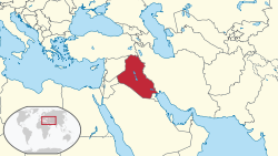 Iraq in its region.svg