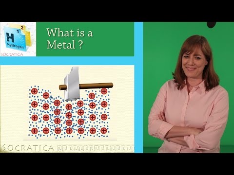 Chemistry: What is a metal? (Metallic Bonds)