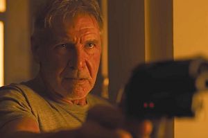 A much-older Rick Deckard (Harrison Ford) returns in <i>Blade Runner 2049</i>.