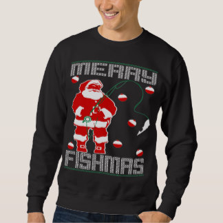 Glada Fishmas Santa Sweatshirt