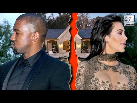 Kim Kardashian And Kanye West Living Seperately | Lehren Hollywood